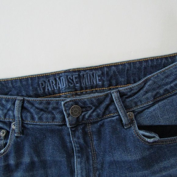 Paradise Mine Slim Boyfriend Distressed Jean, Dark - Picture 5 of 12